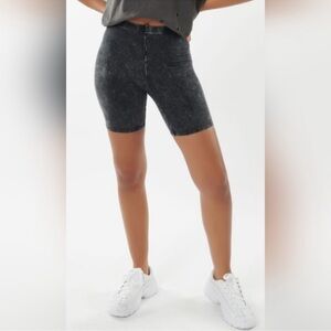 Women's Black Denim Shorts